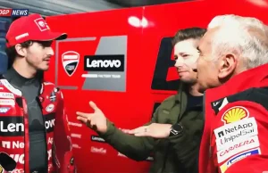 Pecco Bagnaia - Casey Stoner - Davide Tardozzi