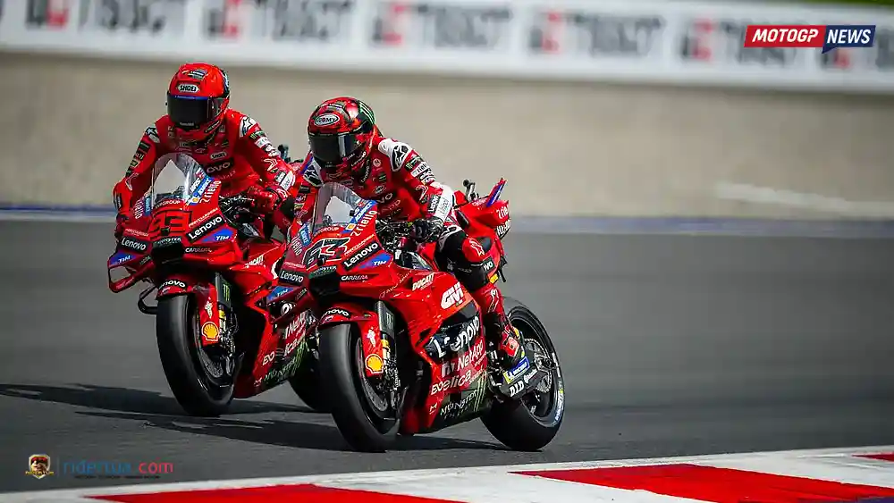 Marc Marquez : Banyak Kesulitan di Sektor Ketiga Terutama di Tikungan 11 3 Pecco Bagnaia - Marc Marquez