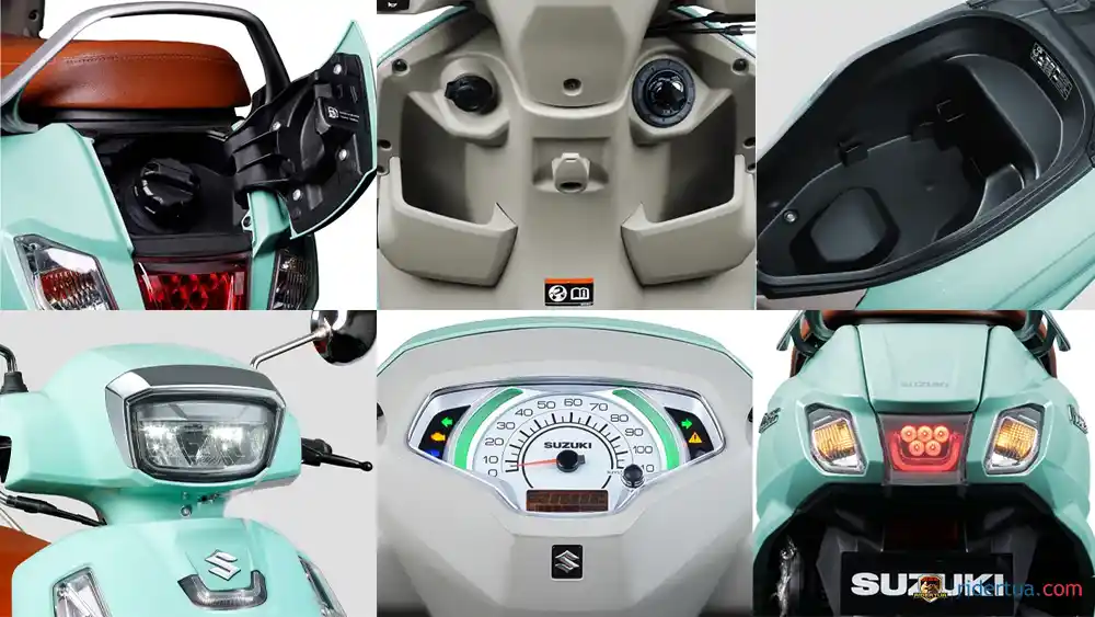 Hadir di Indonesia! Suzuki Access 125 Skutik Anyar Gaya Retro, Harga Rp 25 Jutaan 2 Suzuki, Access 125, Suzuki Access 125, motor baru, skutik, skutik retro