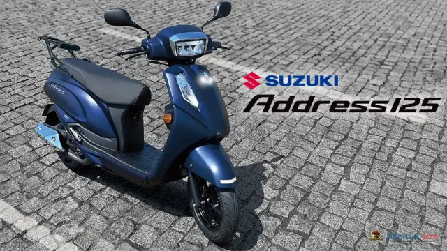 Makin Modern! Suzuki Address 125 Skutik Retro Model Terbaru Resmi Meluncur