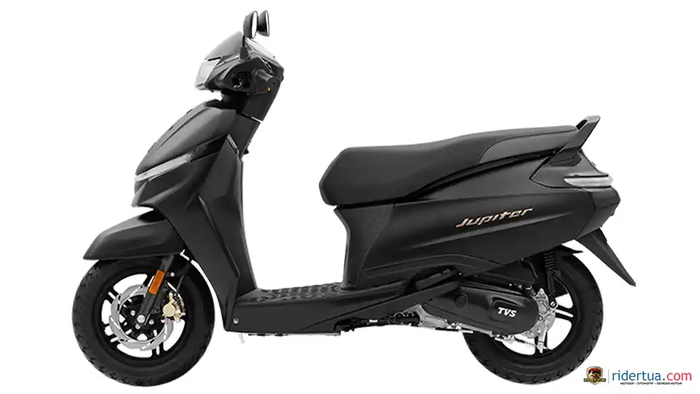 Warna Spesial Makin Elegan! TVS Jupiter Stardust Black Edition Harga Cuma Rp 17 Jutaan 3 TVS, Jupiter, TVS Jupiter, TVS Jupiter Stardust Black Edition, edisi spesial