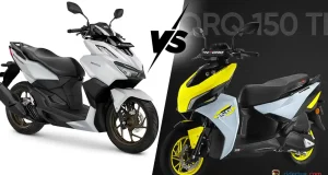 Skutik TVS Ntorq 150 vs Honda Vario 160: Dek Rata Desain Sporty, Fitur Beda Jauh!