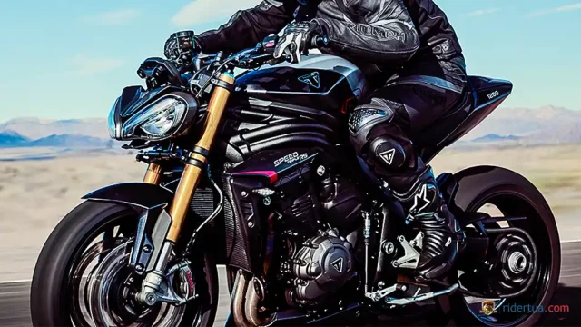 Triumph Speed ​​Triple 1200 RS 2025 Moge Streetfighter Garang, Suspensi Mewah