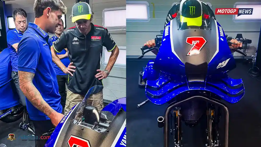 Valentino Rossi 'Mencicipi' Yamaha V4? 1 Valentino Rossi