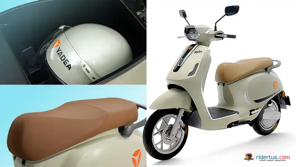 Motor Listrik Mirip Vespa, Yadea RS20 2026 Meluncur dengan Harga Terjangkau 2 Yadea, Yadea RS20, RS20, motor listrik, vespa