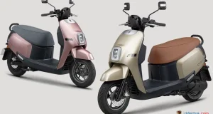 Meluncur Yamaha CUXiE Motor Listrik Baru, Skuter Retro yang Jadi Elektrik!