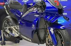 Resmi! Yamaha M1 V4 Diperkenalkan di MotoGP Misano Yamaha M1 V4