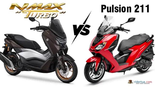 Yamaha NMax Turbo Tech Max Ultimate vs Peugeot Pulsion 211