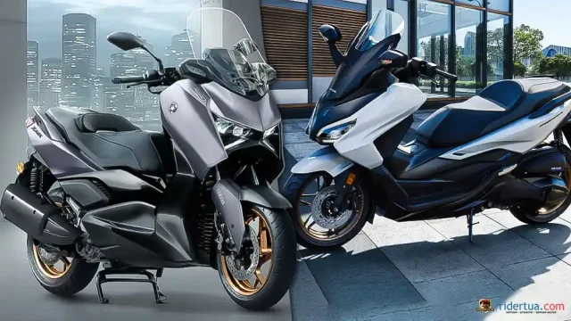 Yamaha XMAX 250 Tech MAX vs Honda Forza 250 Fiturnya Bersaing! Yamaha XMAX 250 Tech MAX vs Honda Forza 250 Harga Beda Jauh...