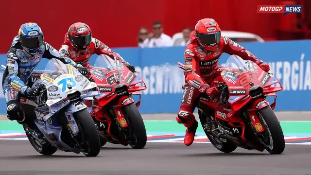 Alex Marquez - Marc Marquez - Pecco Bagnaia Alex Marquez - Marc Marquez - Pecco Bagnaia
