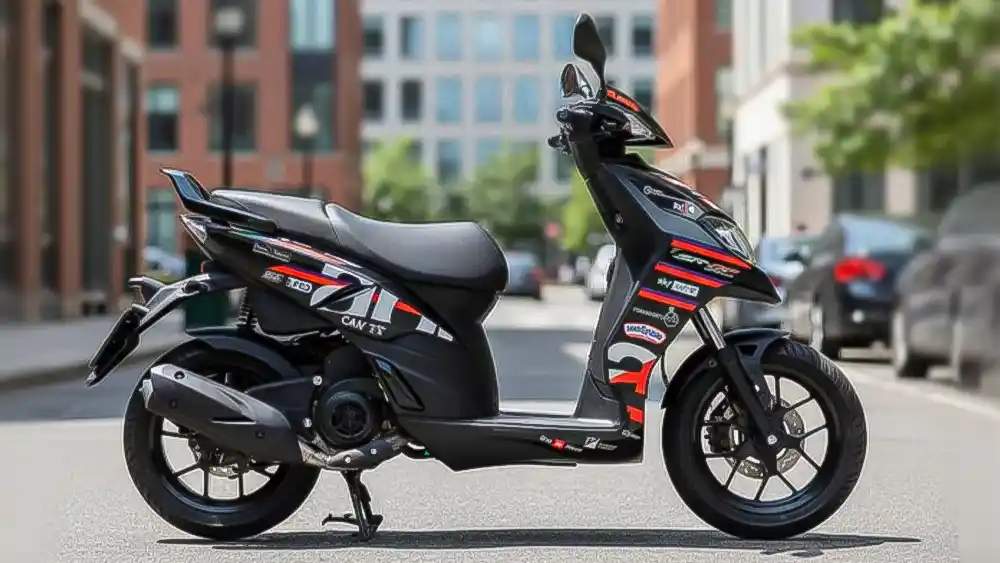 Makin Sporty! Skutik Aprilia SR-GP Replica 175 Mirip Motor MotoGP-nya Grafis Spesial 2 Aprilia, Aprilia SR-GP, Aprilia SR-GP Replica 175, motor matik, edisi spesial