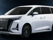 Ekspor Mobil listrik Denza D9 VOI