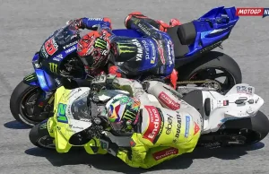 Fabio Quartararo Tetap Tenang Usai ‘Diseruduk’ Morbidelli: Itu Gaya Frankie, Namanya Juga Balapan..Gak Usah Cengeng! Fabio Quartararo - Franco Morbidelli