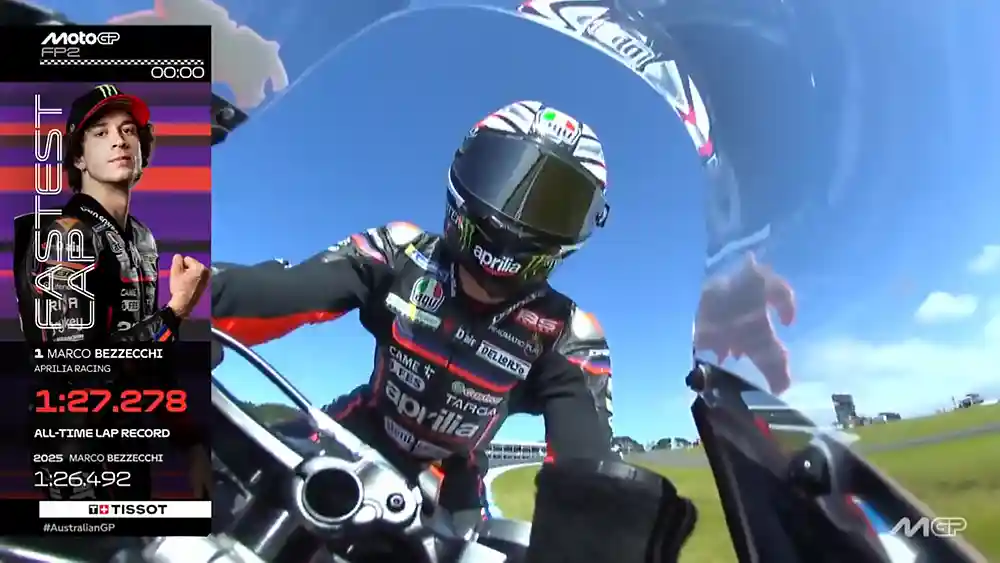 Hasil FP2 MotoGP Australia 2025