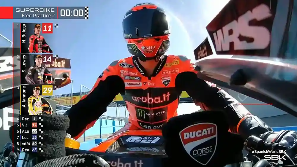 Hasil FP2 WSBK Spanyol 2025 di Jerez: Nicolo Bulega Tercepat Lagi 1 Hasil FP2 WSBK Spanyol 2025