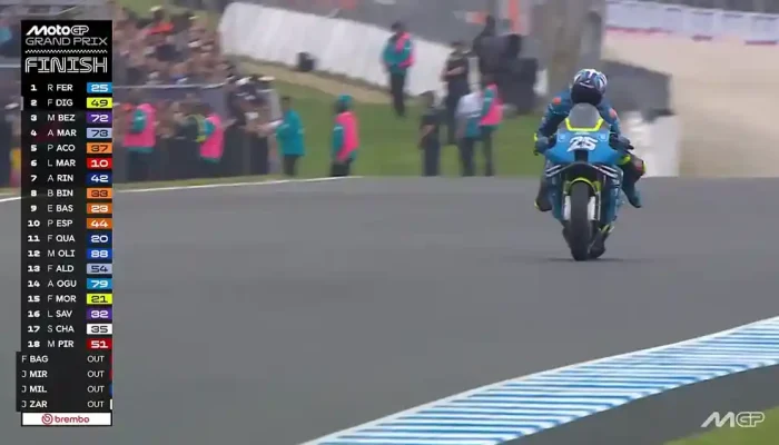 Hasil Race MotoGP Australia 2025 - Raul Fernandez