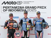 Hasil Race MotoGP Indonesia 2025 - Podium MotoGP Mandalika