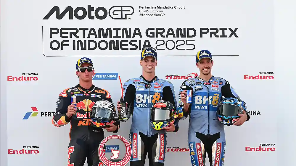 Pedro Acosta : Saya Ingin Menjadi Pembalap yang Lebih Baik dan Mengurangi Kesalahan 1 Hasil Race MotoGP Indonesia 2025 - Podium MotoGP Mandalika