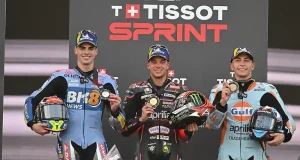Hasil Sprint MotoGP Indonesia 2025, Fermin Aldeguer - Marco Bezzecchi - Raul Fernandez