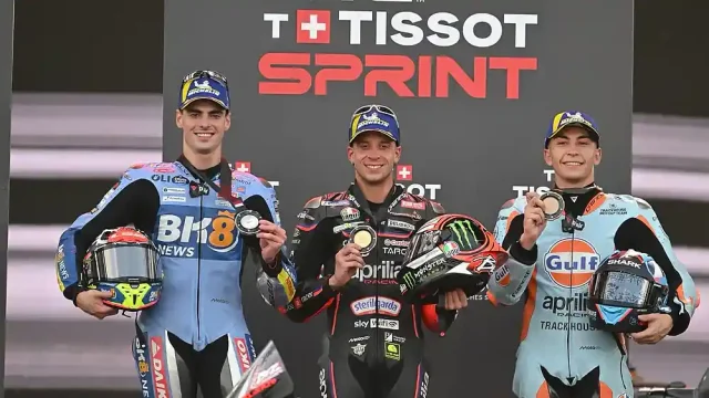 Hasil Sprint MotoGP Indonesia 2025, Fermin Aldeguer - Marco Bezzecchi - Raul Fernandez