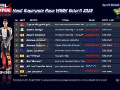 Hasil Superpole Race WSBK Estoril 2025