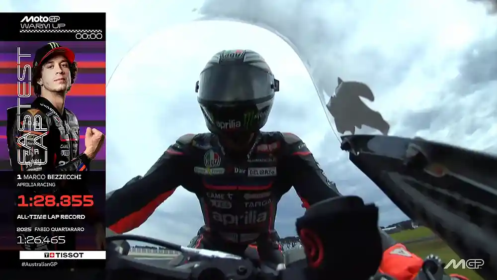 Hasil Warm Up MotoGP Australia 2025: Marco Bezzecchi Tercepat 1 Hasil Warm Up MotoGP Australia 2025