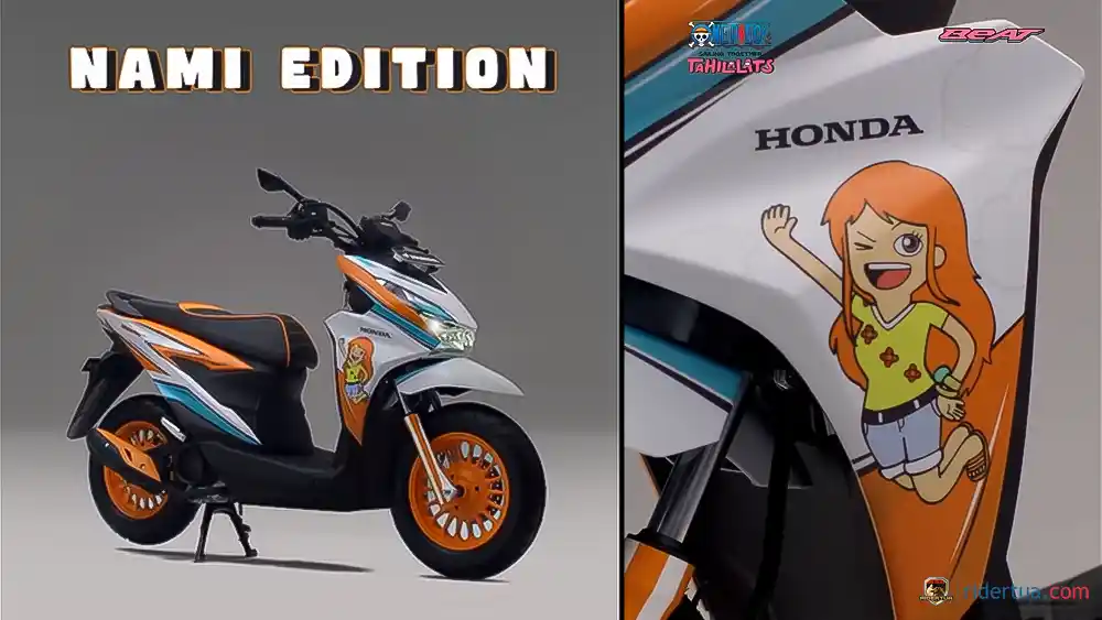 Kini Ada Versi Street! Rilis 3 Honda BeAT One Piece Tahilalats Edisi Spesial 1 AHM, Honda, BeAT, Honda BeAT, One Piece, edisi spesial, skutik
