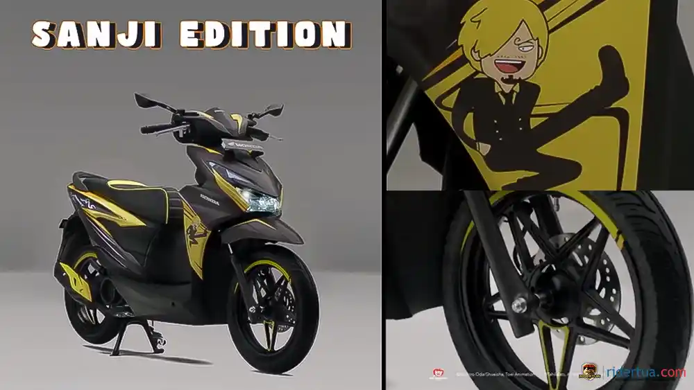 Kini Ada Versi Street! Rilis 3 Honda BeAT One Piece Tahilalats Edisi Spesial 2 AHM, Honda, BeAT, Honda BeAT, One Piece, edisi spesial, skutik