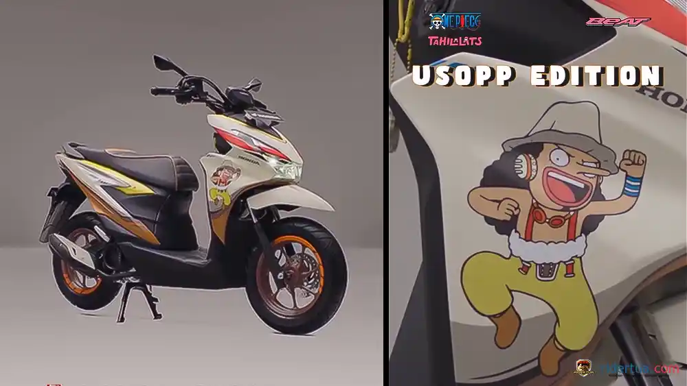Kini Ada Versi Street! Rilis 3 Honda BeAT One Piece Tahilalats Edisi Spesial 3 AHM, Honda, BeAT, Honda BeAT, One Piece, edisi spesial, skutik