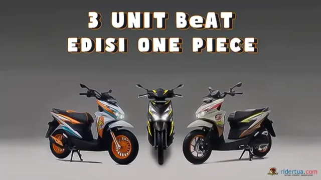Kini Ada Versi Street! Rilis 3 Honda BeAT One Piece Tahilalats Edisi Spesial