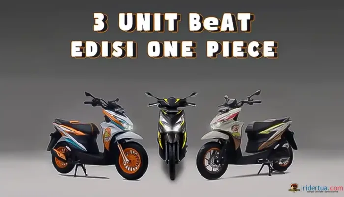 Kini Ada Versi Street! Rilis 3 Honda BeAT One Piece Tahilalats Edisi Spesial