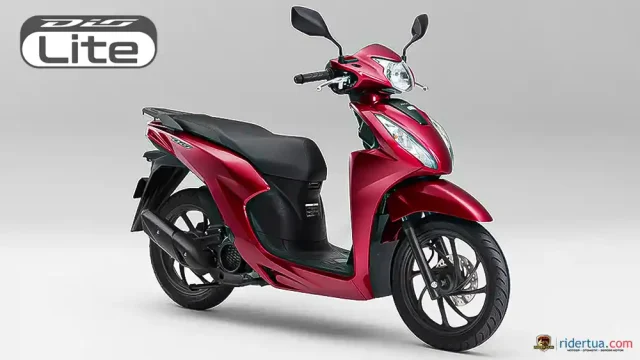 Honda Dio 110 Lite Tenaga Dibatasi Honda Dio 110 Lite Meluncur dengan Harga Lebih Terjangkau