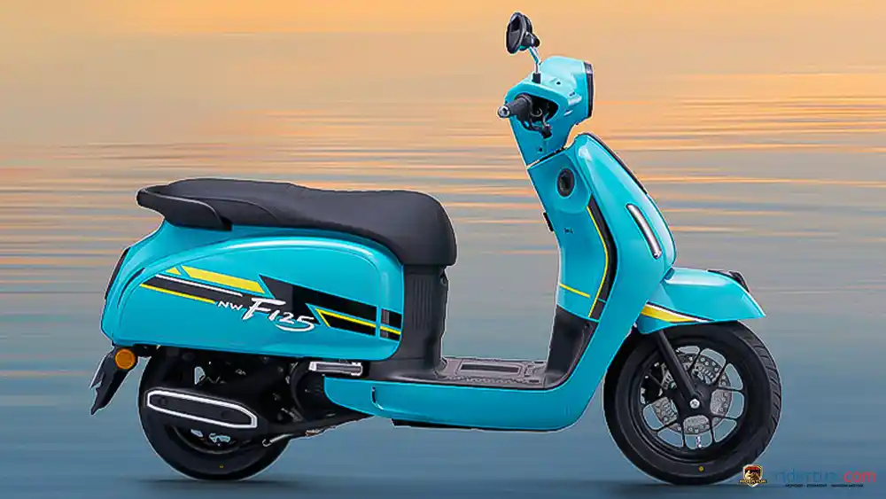 Edisi Spesial Skutik Honda NWF125 Gulf Blue dengan Warna Mencolok! 2 Honda, NWF125, Honda NWF125, Honda NWF125 Gulf Blue, edisi spesial, skutik