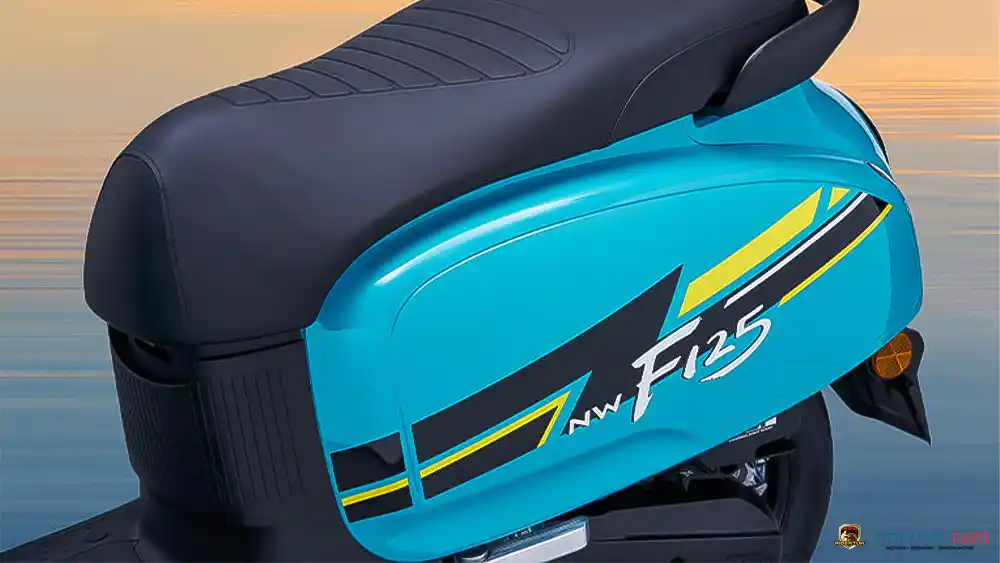Edisi Spesial Skutik Honda NWF125 Gulf Blue dengan Warna Mencolok! 3 Honda, NWF125, Honda NWF125, Honda NWF125 Gulf Blue, edisi spesial, skutik