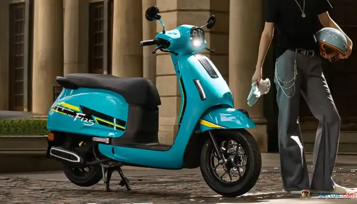 Edisi Spesial Skutik Honda NWF125 Gulf Blue dengan Warna Mencolok!