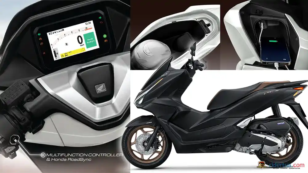 Honda, PCX, PCX160, Honda PCX160, skutik bongsor, model baru