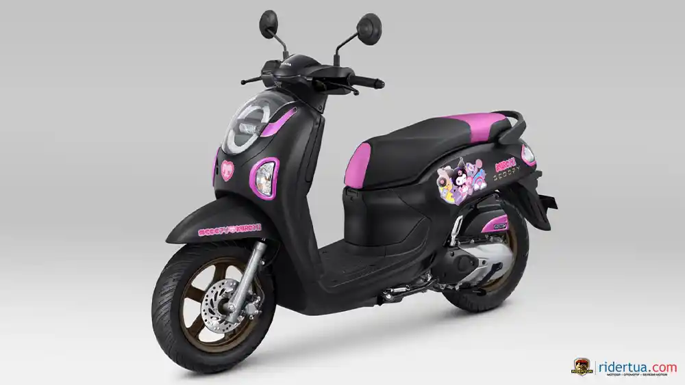 MPM Luncurkan Honda Scoopy Kuromi Limited Edition, Versi Spesial Hadir di Jatim! 2 Honda, Scoopy, Honda Scoopy, Kuromi, Limited Edition