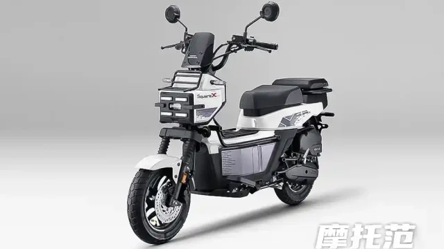 Honda Square X125 Matik Unik Gaya Petualang! Honda Square X125 Bodi Ramping Cocok Buat Angkut Barang