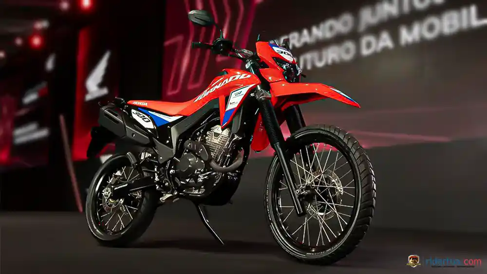 Honda, Tornado 300, XR 300L Tornado, Honda Tornado 300 Special Edition, edisi spesial, motor petualang, motor trail