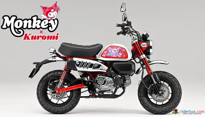 Honda x Kuromi Monkey 125: Aksesoris Edisi Kolaborasi, Bikin Tampilan Jadi Makin Lucu!