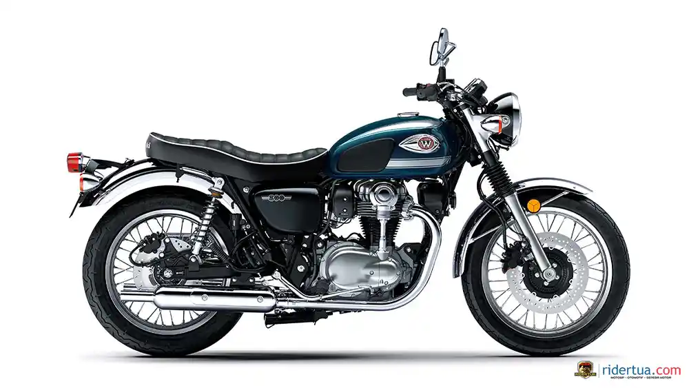 Dapat Pilihan Warna Baru! Kawasaki W800 2026 Motor Gaya Klasik Kini Makin Segar 2 Kawasaki, W800, Kawasaki W800, motor retro, klasik, warna baru