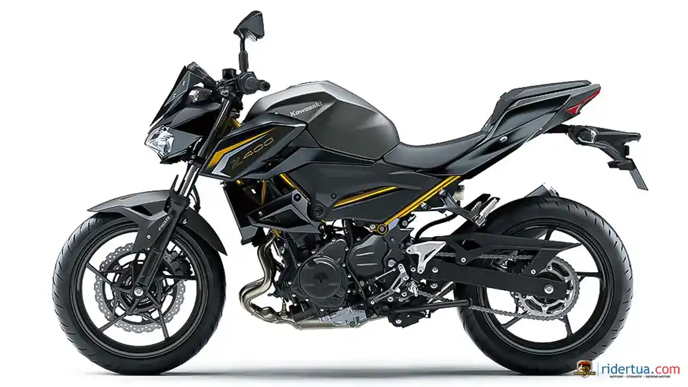 Warna Baru Kawasaki Z400 2026 dengan Rangka Emas, Harganya Naik! 2 Kawasaki, Z400, Kawasaki Z400, motor naked, motor sport naked, warna baru