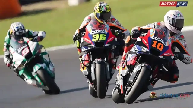 Luca Marini - Joan Mir - Johann Zarco - Honda Luca Marini - Joan Mir - Johann Zarco - Honda