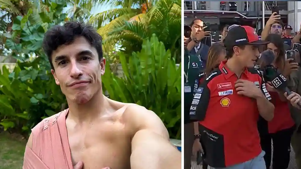 Marc Marquez : Marco Bezzecchi Langsung Meminta Maaf, Tidak Ada yang Melakukannya dengan Sengaja 1 Marc Marquez - Cedera