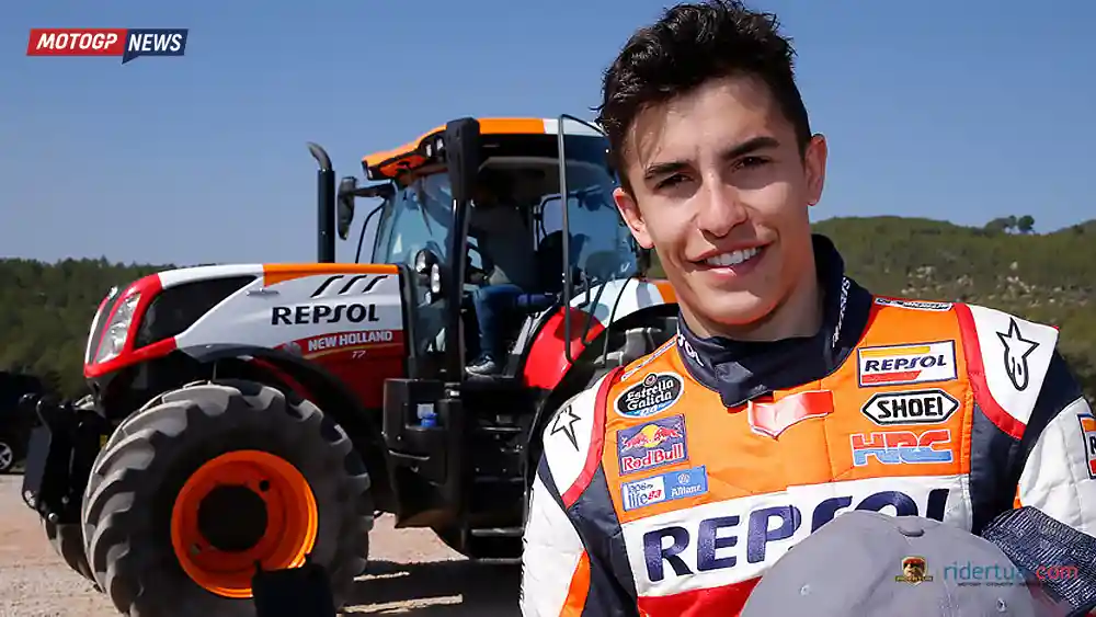 Dani Pedrosa Sindir Halus Marquez: Kalau Bisa Kencang dengan Traktor, Kenapa Harus Tinggalkan Honda? 4 Marc Marquez Tractor Repsol