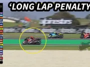Marco Bezzecchi Long Lap Penalty