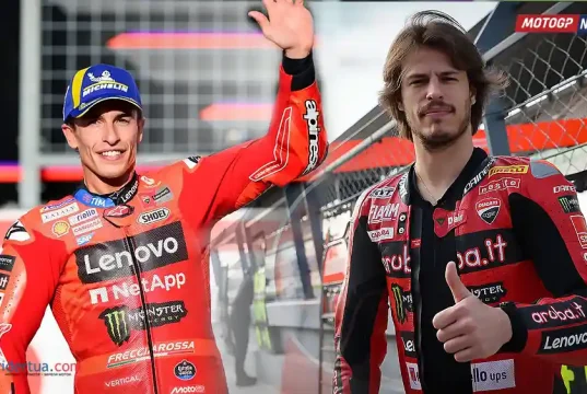 Nicolo Bulega - Marc Marquez
