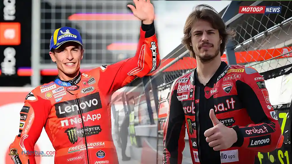 Nicolo Bulega akan Menguji Ducati MotoGP di Jerez, untuk Persiapan Gantikan Marc Marquez di GP Portugal? 1 Nicolo Bulega - Marc Marquez