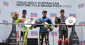Podium MotoGP Australia 20925 - Klasemen Pembalap Usai Race MotoGP Australia 2025