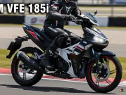 Lawan Supra GTR! Bebek Sport SYM VFE 185i Mesin Gede Harga Rp 39 Jutaan Lawan Supra GTR! Bebek Sport SYM VFE 185i Mesin Gede Harga Rp 39 Jutaan